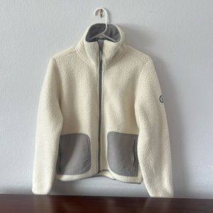 Vuori Womens Alpine Sherpa Jacket - Small, Natural